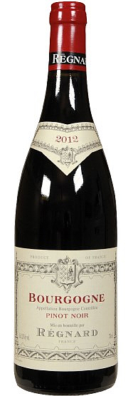 Régnard bourgogne pinot noir  13%  75cl