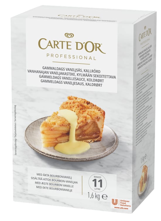 Gammeldags vaniljesaus  1,6kg