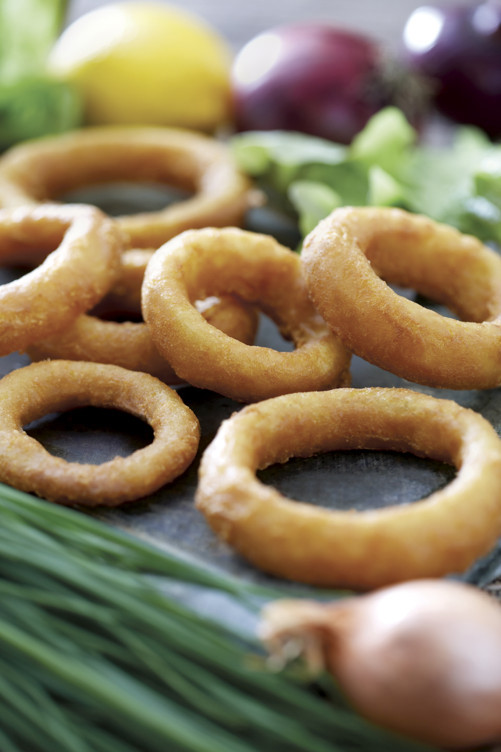 Onion rings, preformed simplot 1kg