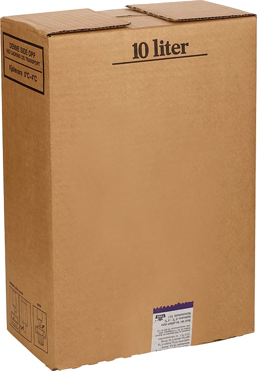 Orange juice premium slim bib 10l
