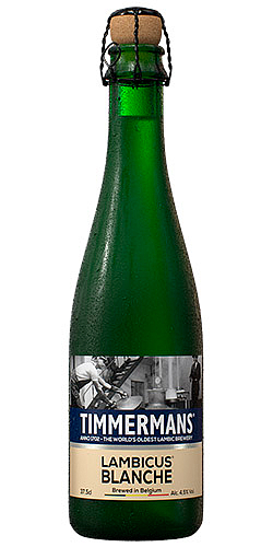 Timmermans blanche lambic  4,5%  12x37,5cl