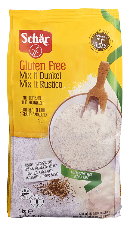 Melmix brot-mix dunkel glutenfri   1kg
