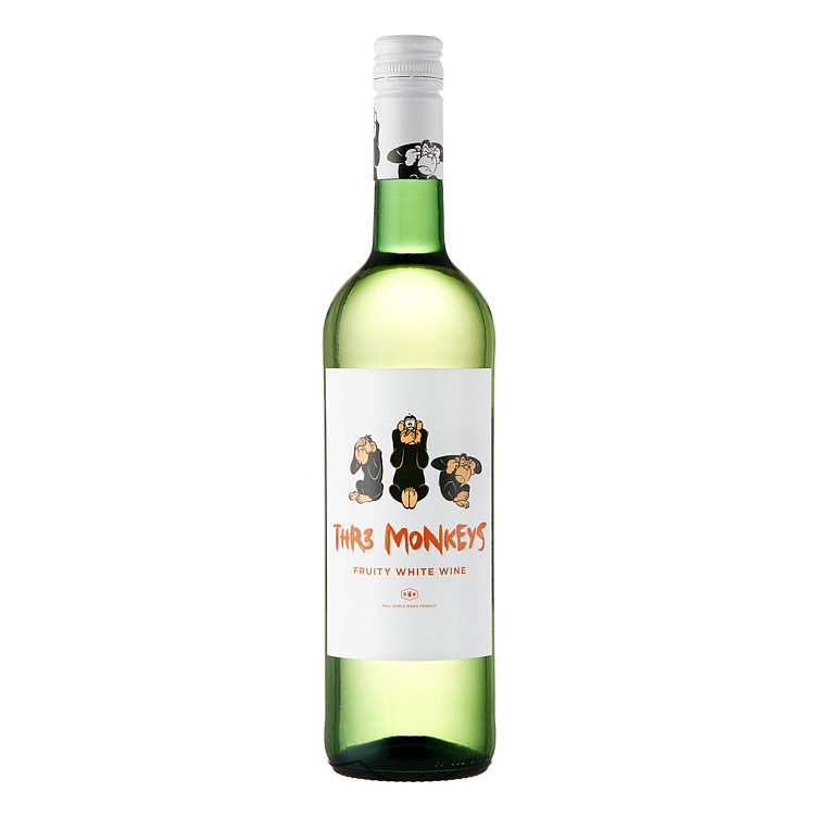 Thre3 monkeys fruity white  8,5%  75cl