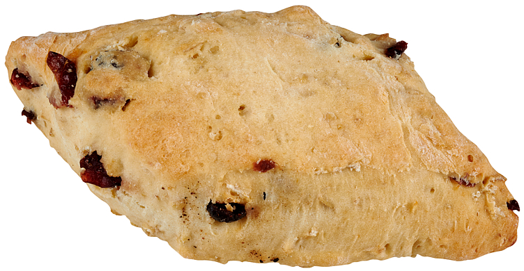 Scones with oats and cranberries 30x100g