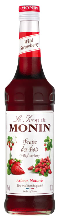 Monin wild strawbeery syrup  70cl