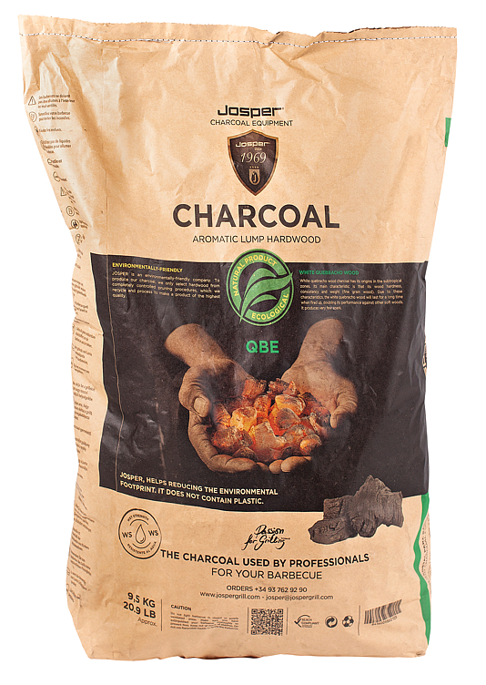 Barbecue charcoal josper quebracho   9,5kg