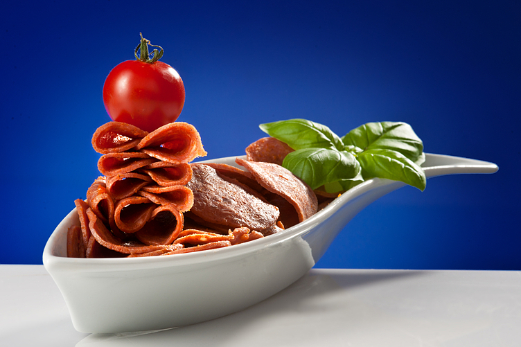 Pepperoni halal sliced   1,2kgm