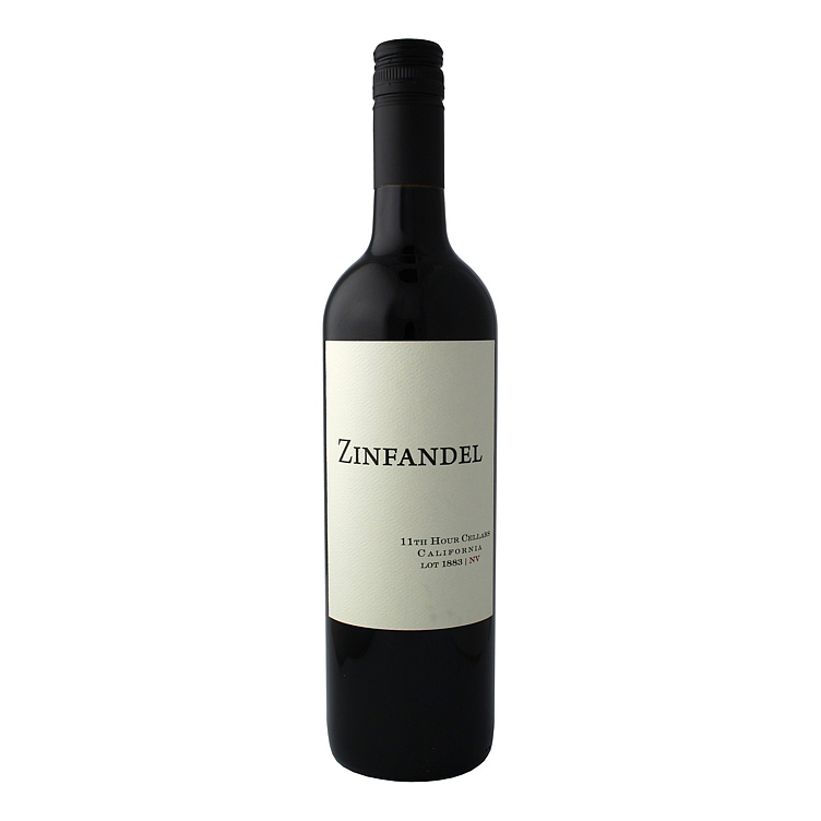11th hour zinfandel   13,5%   75cl