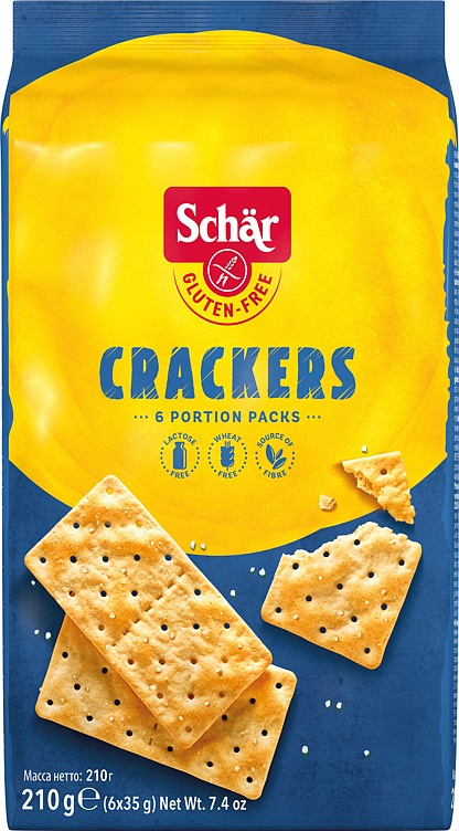 Schär crackers glutenfri   210g