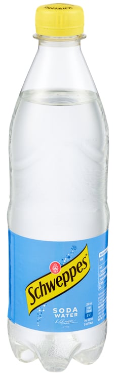 Schweppes soda water   24x50cl