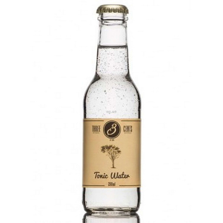Three cents tonic water   24x20cl