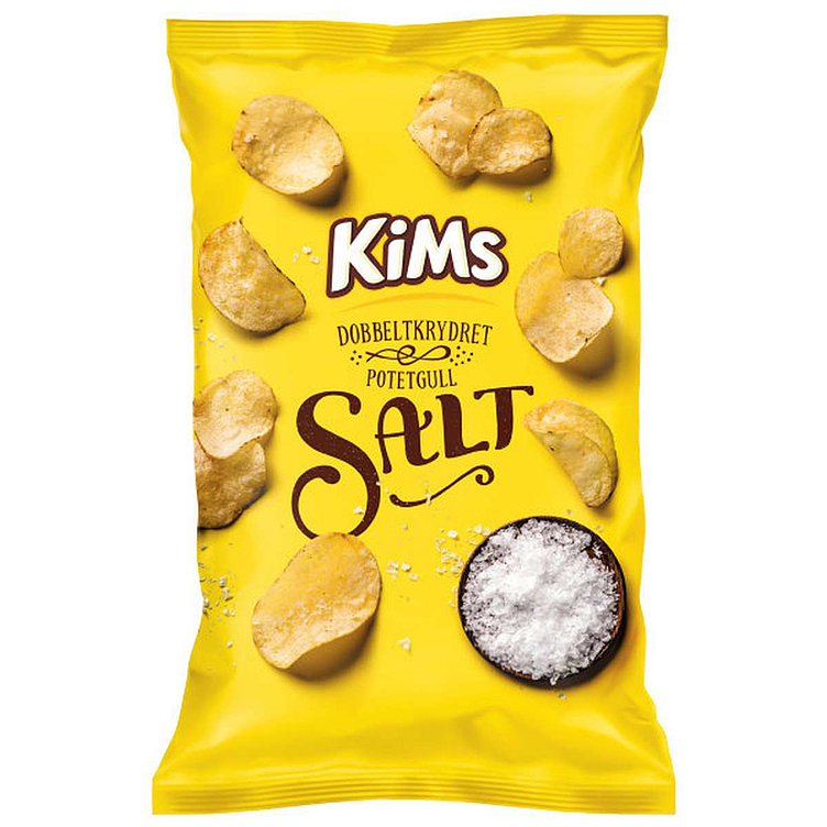 Kims potetgull salt   250g