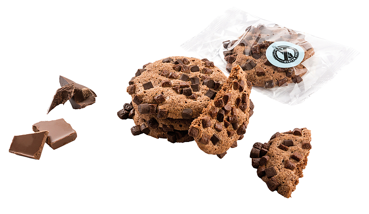 Choc chip cookie gluten free   50x40g