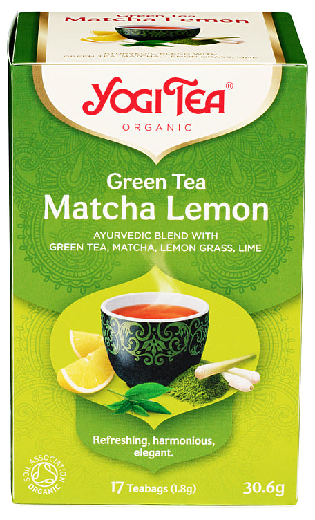 Yogi tea ecological matcha lemon 31g   17bg