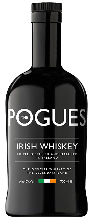 The pogues irish whisky      40%   70cl