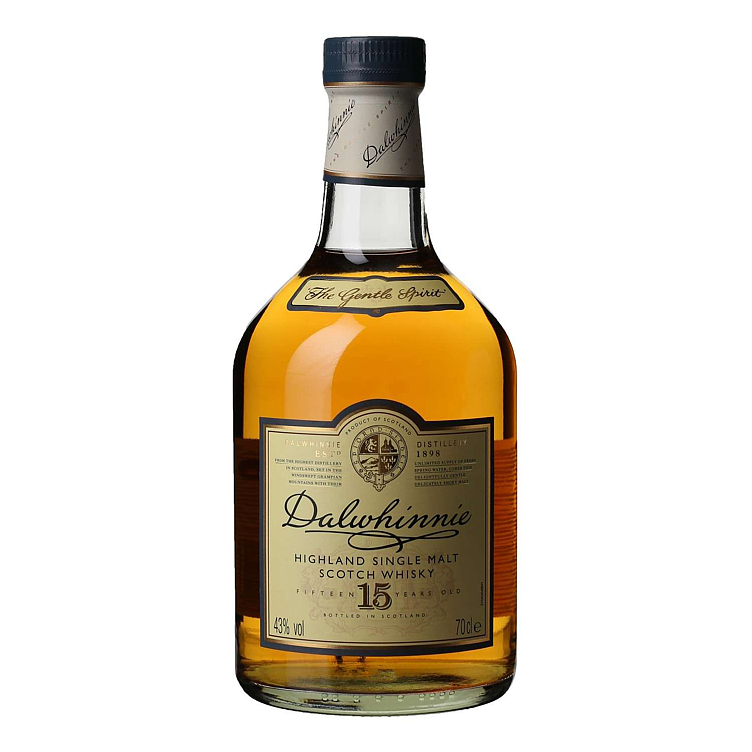 Dalwhinnie single malt 15 y.o.  40%  70cl