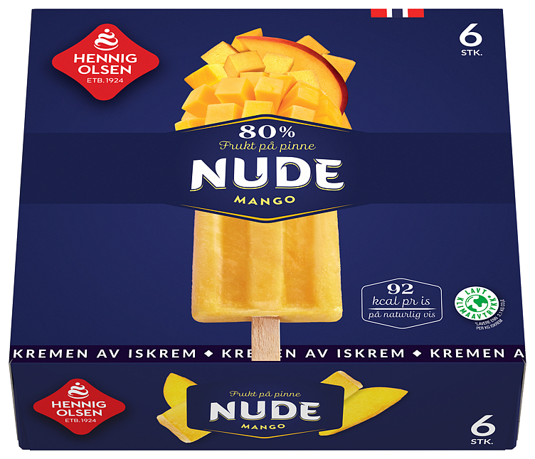 Nude mango    6pk