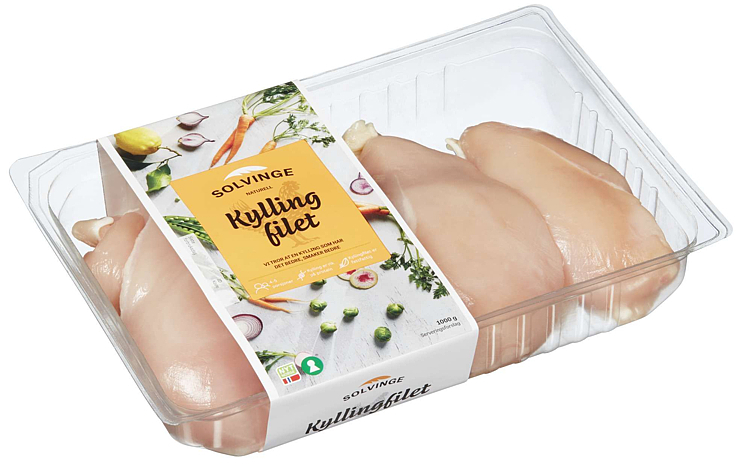 Kyllingfilet 1000g