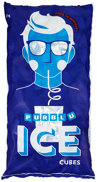 Purblu ice cubes 2kg