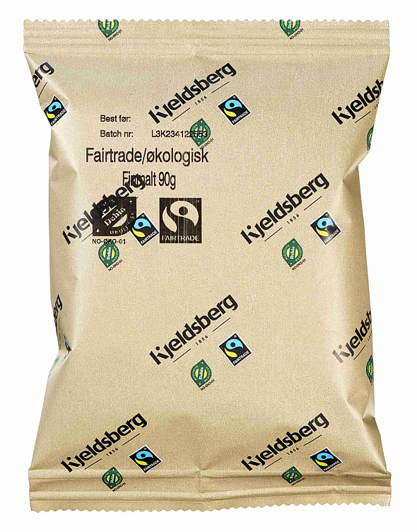 Kjeldsberg kaffe fairtrade økol.   60x90g