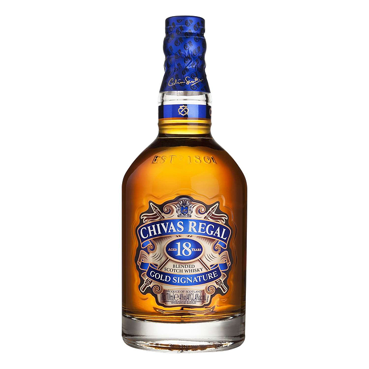 Chivas regal 18 years old  40%  70cl