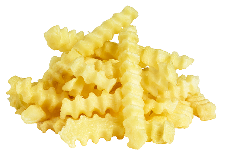 Pommes zig-zag. 1,6kg
