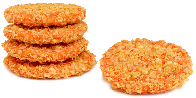 Crunchy hvete protein chik’n burger   90g   1kg