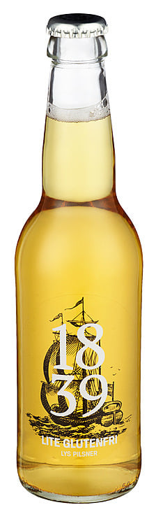 Arendals bryggeri 1839 lite glutenfri fl   4,3%   24x33cl