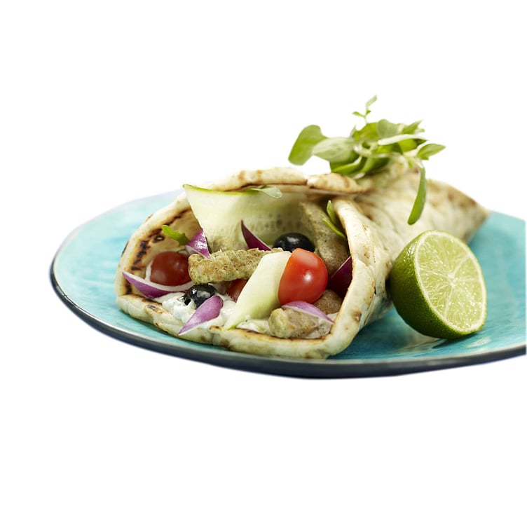 Stekt/strimlet gyros kylling porsjonspk frossen   90g