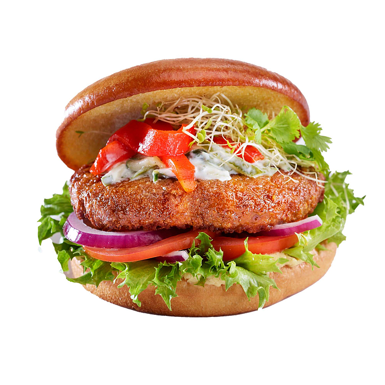 Falafelburger m/søtpotet   100g   2x2kg