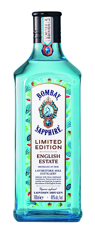 Bombay sapphire limited edition english estate   41%   70cl