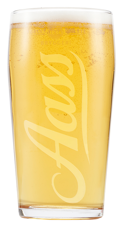 Aass rette ølglass 40cl   24stk