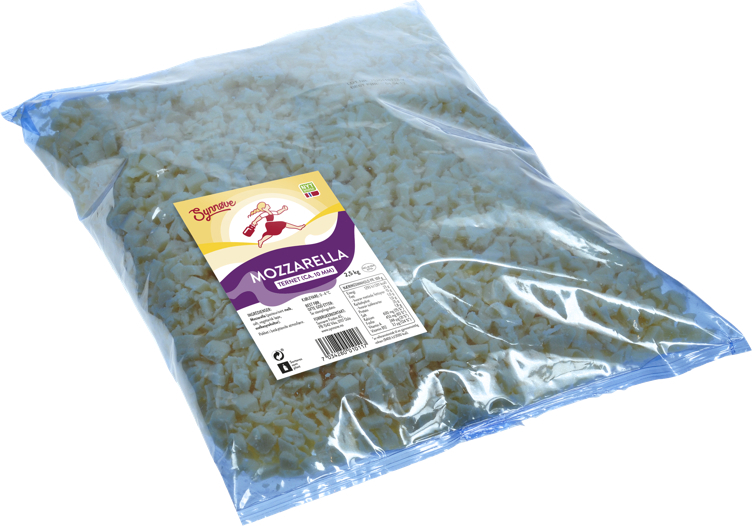 Mozzarella cubes  2,5kg