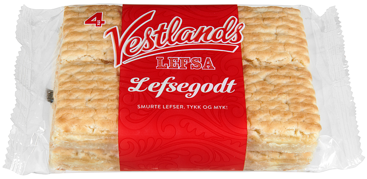 Lefsegodt butter cream 4pce   230g