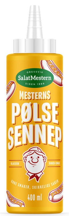 Pølsesennep  400ml