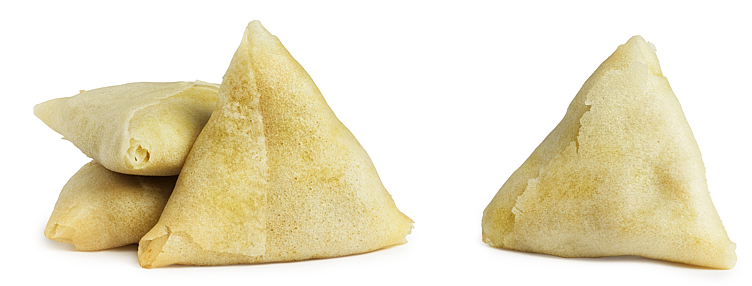 Samosa w/curry and vegetables  40gx12pcs  480g