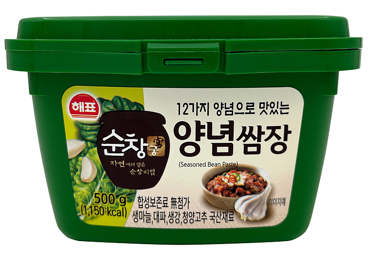 Korean green seasoned soybean paste   500g