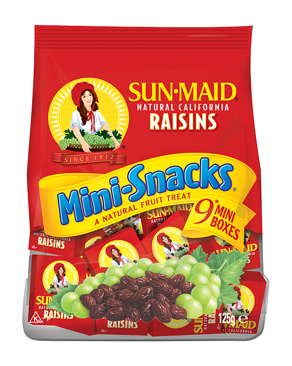 Rosiner minis 9-pack 125g