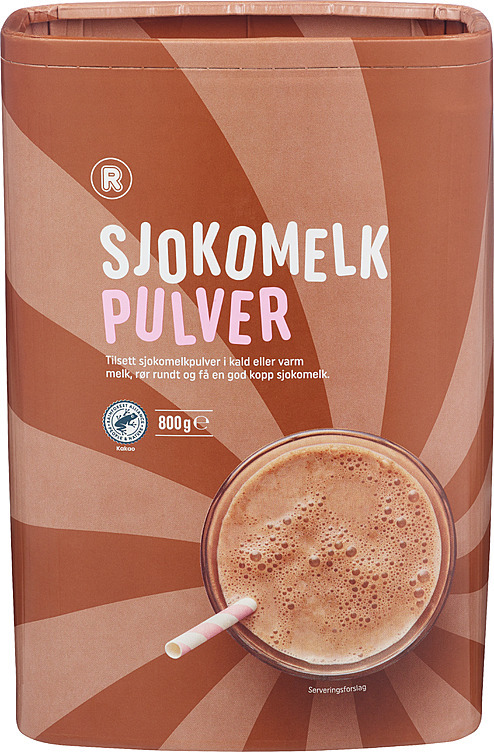 Sjokomelkpulver  r   800g