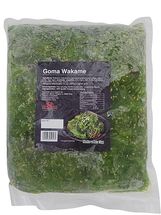 Wakame salad frozen  1kg