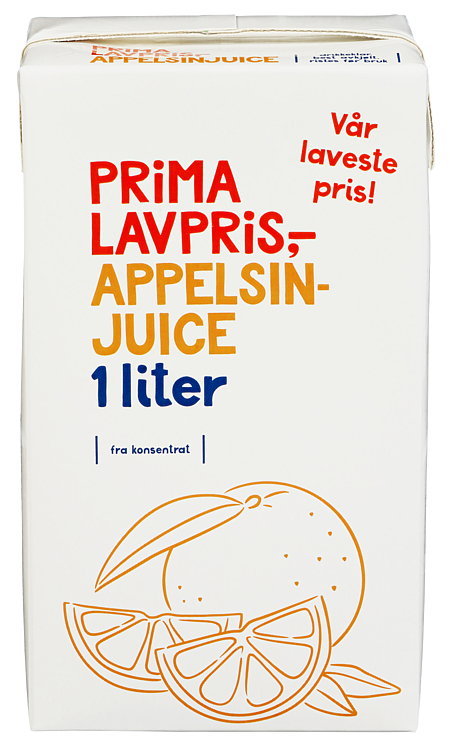 Appelsinjuice   1l