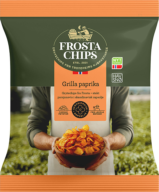 Thon frosta chips grilla paprika  40g