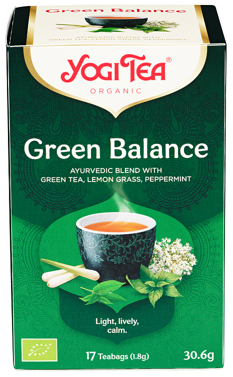 Ecological green tea balance yogi 17pce   30,6g