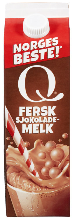 Q chocolate milk 1l