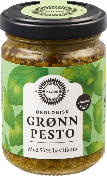 Pesto grønn økol.    130g