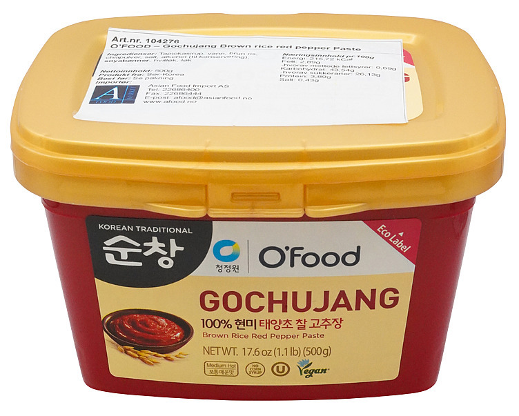 Hot pepper paste  500g