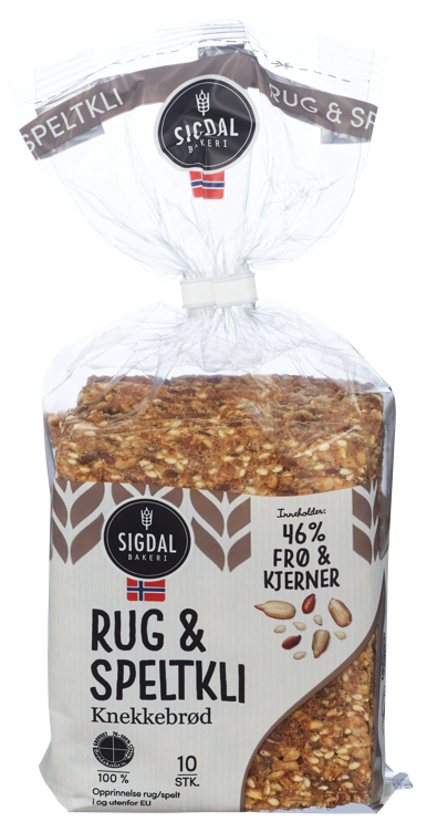 Crisp bread rye/spelled  220g