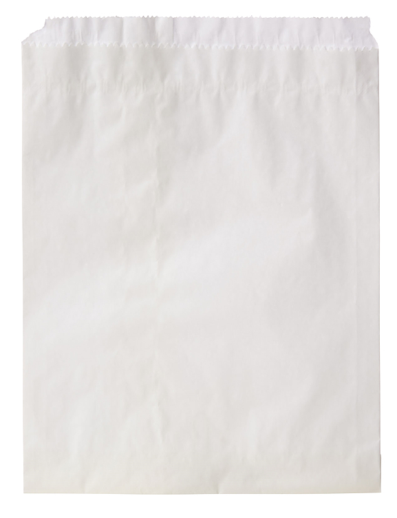 Sjømatpose 3kg hvit 2-lags  500stk
