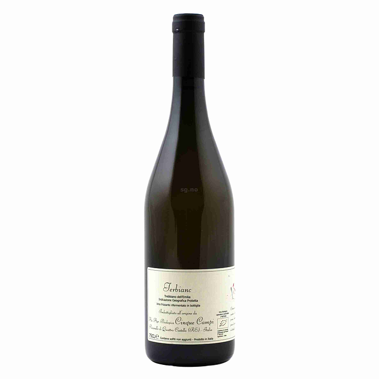 Cinque campi terbianc  11,5%  75cl