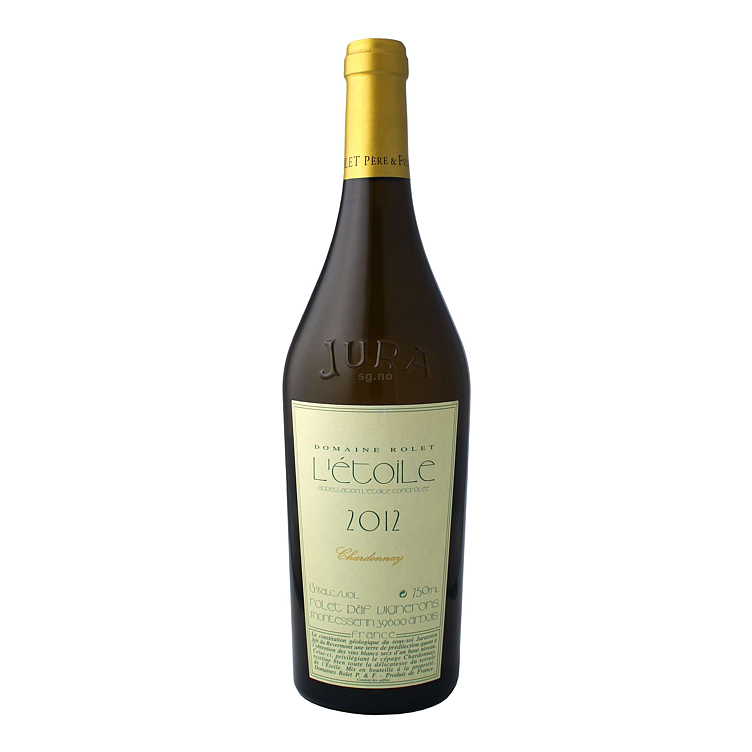 Rolet l etoile chardonnay  2019   12,5%  75cl